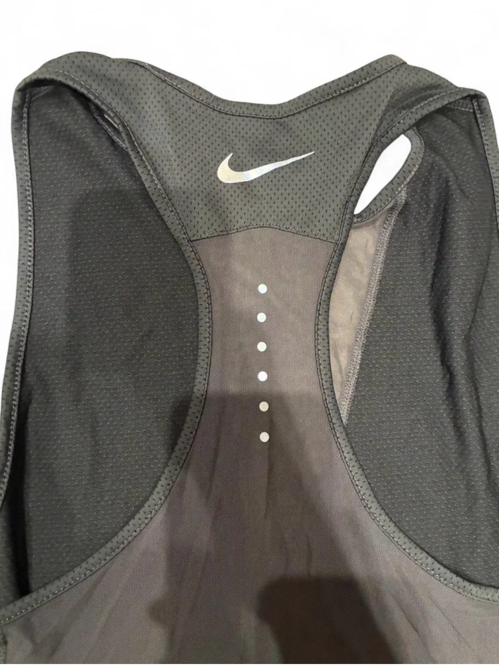 Grey Nike Workout Top
